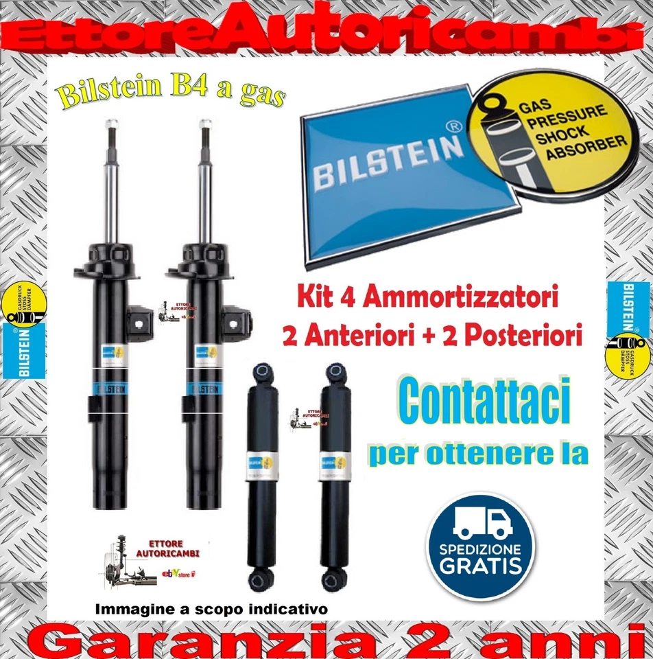N.4 AMMORTIZZATORI BILSTEIN ALFA ROMEO 159 BERLINA STATION WAGON SPORTWAGON