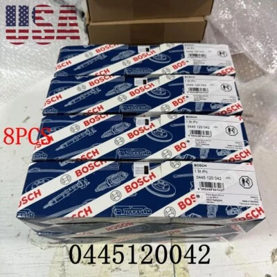   For Chevy GMC Duramax LBZ Hummer 6.6L2006-2007  8Pcs Fuel Injectors 0445120042 - Изображение 1 из 4