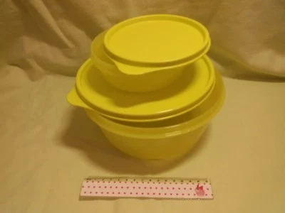 Tupperware Clarissa-Set 2tlg. 1,5 l + 300 ml, lemon "Sonderfarbe" - Bild 1 von 4