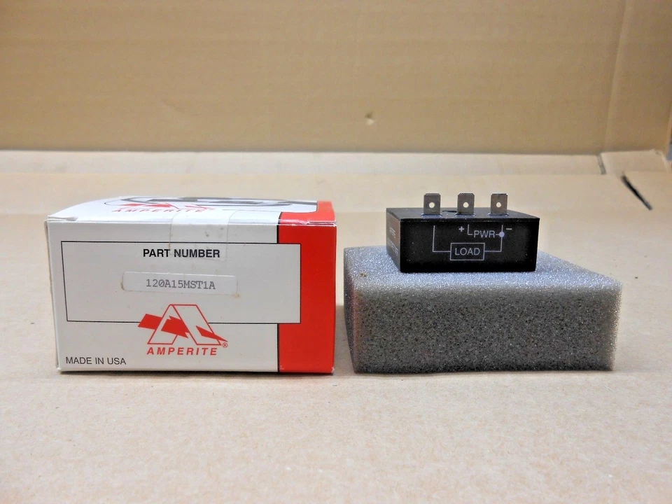 1 NIB AMPERITE 120A15MST1A ST1A SERIES S.S. DELAY-ON-MAKE TIMER( 6 AVAILABLE) - Image 1 of 1
