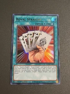 Royal Straight 1st Ed BLCR-EN002 Yu-Gi-Oh Crystal Beast - Imagen 1 de 1