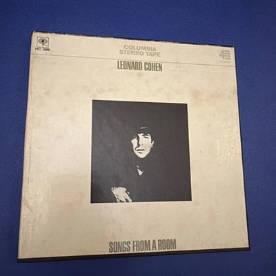 #A74 Леонард Коэн — «Песни из комнаты» — катушка на катушку, 4 дорожки, HC 1096, Columbia - Изображение 1 из 4