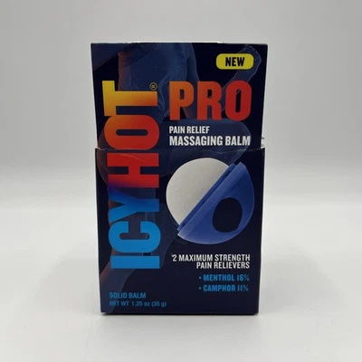 Bálsamo massageador para alívio da dor Icy Hot PRO 125 oz aplicador sem bagunça - A110416 - Imagem 1 de 4