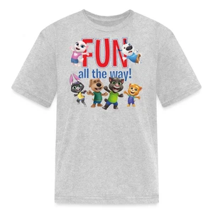 Talking Tom & Friends Fun All The Way Kid's T-Shirt - Picture 1 of 19