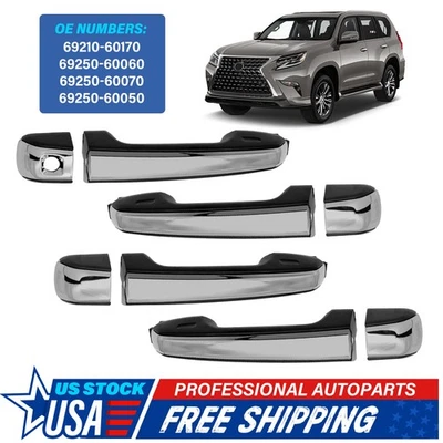 Manija de puerta exterior OEM paquete de cuatro piezas para Lexus GX460 2010-17 69210-60170 D Foto 1 de 4