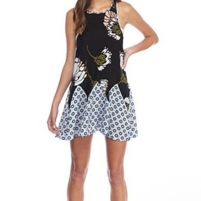 Minivestido Free People Someone Like You para mujer pequeño sin mangas floral Foto 1 de 4