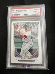 2014 Bowman - Prospects Mookie Betts #BP109 (RC) - Picture 1 of 2