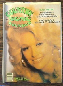 Country Song Roundup - magazine - March 1976 - cover Dolly Parton - Imagen 1 de 10