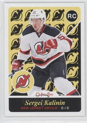 2015-16 Upper Deck O-Pee-Chee Update Retro Sergei Kalinin #U28 Rookie RC - Image 1 of 2