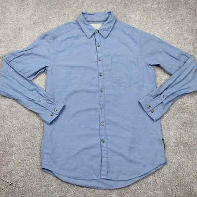 Exofficio Insect Shield Shirt Mens Medium Blue Cotton/Poly L/S Repellent Apparel - Image 1 of 4
