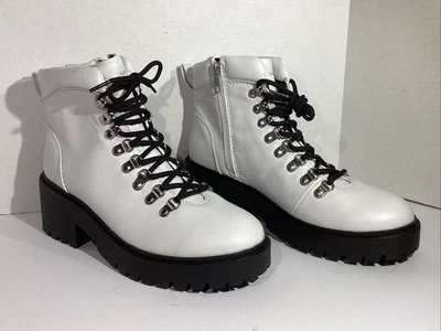 Botas de senderismo informales Skechers para mujer talla 9 blancas Teen Spirit SW1-30 Foto 1 de 4