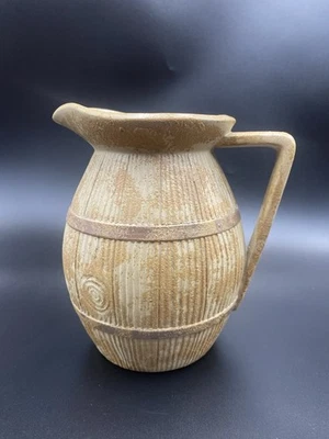 Dee Cee England Stoneware Pottery Brown Vintage Jug - Image 1 of 4
