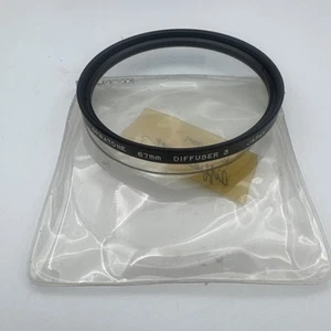 Spiratone 67mm Diffuser #3 Filter – Soft Focus Effect – Made in Japan – Vintage - Picture 1 of 2