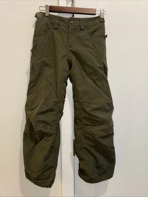 Pantalones de nieve Burton para niños talla M verdes snowboard esquí snowboard trineo Foto 1 de 4