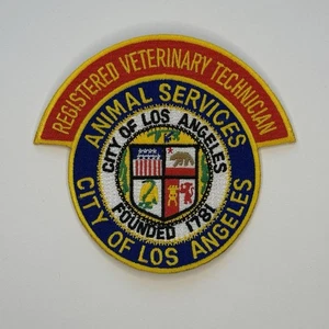 Los Angeles California Animal Control Veterinary Technician Patch - Bild 1 von 1