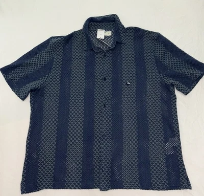 HOLLISTER  BOXY SHORT-SLEEVE KNIT TEXTURED SHIRT Size X-LARGE - Image 1 of 4