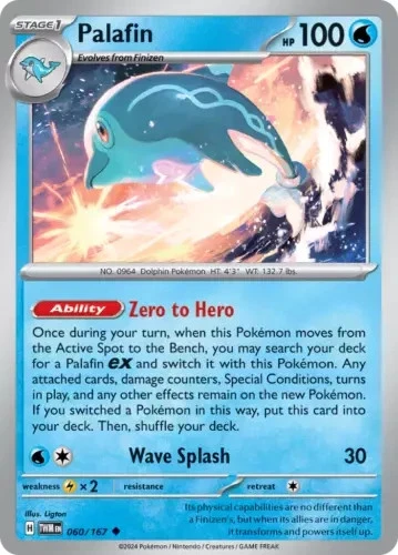 Pokemon Twilight Masquerade /167 Base Holo Rare You Pick Complete Your Set - Image 1 of 1