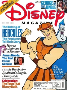 DISNEY MAGAZINE-SUMMER 1997-HERCULES-DISNEY DOLLARS-ANAHEIM ANGELS-MORE - Picture 1 of 2