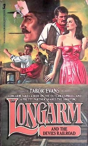 Longarm and the Devil's Railroad (Longarm #39) by Tabor Evans / 1981 Western - Foto 1 di 1