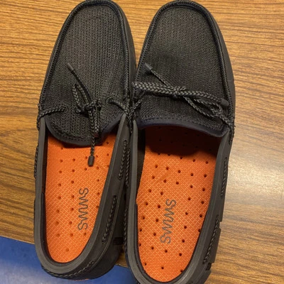 SWIMS Men's Mesh and Rubber Penny Loafers Shoes Size 8.5 - Image 1 of 4