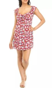 Vestido Babydoll BeBop Juniors Manga Gorra Cinch L Nuevo con Etiquetas - Imagen 1 de 6