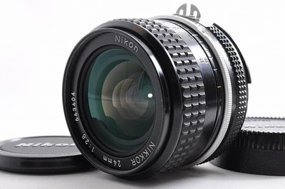 Nikon AI NIKKOR 24mm F2.8 MF Wide Angle Lens For F Mount NEAR MINT+ From Japan - Image 1 of 4