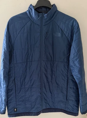 Chaqueta para hombre North Face diseño circular azul talla XL empaquetable nueva sin etiquetas acolchada Foto 1 de 4