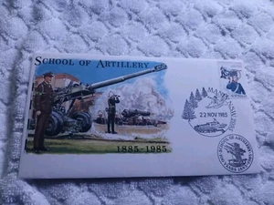 AUSTRALIA-(-1985-)-SCHOOL OF ARTILLERY-FDC-#84 - Picture 1 of 2