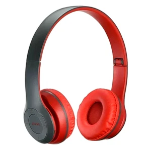 Superior Bass Wireless Bluetooth Headphones Mic Foldable Stereo Earphone Headset - Picture 1 of 21