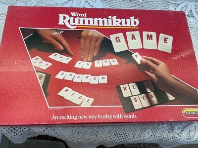 Vintage Word Rummikub Tile Game Spears Games Complete Traditional Board Game - Image 1 of 4