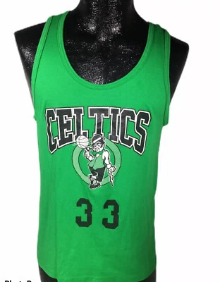 Винтажная футболка Bomark USA Boston CELTICS NO33 майка баскетбольная футболка NBA 50/50 M - Изображение 1 из 4