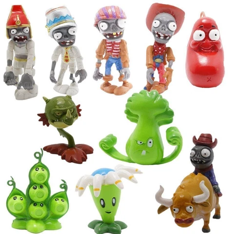 Plants vs Zombies 2 Egypt Private Wild West PVC Toy Action Figures Set NEW Cover