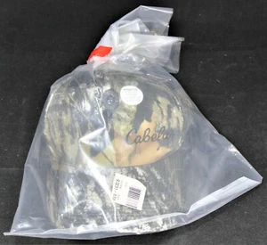 2004 Cabela's Mossy Oak Break-Up Head-Lite LED Camouflage Hat - Camo - NEW - Picture 1 of 6