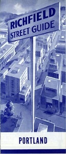1952 Richfield Road Map: Portland NOS - Bild 1 von 1