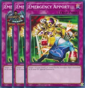 Yugioh! 3x Notaufnahme PHNI-EN083 Common 1. Auflage NM - Bild 1 von 1
