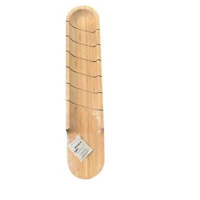 Núcleo Madera Baguette Francesa Pan Tablero Cortar Rebanadas Servir NUEVO Foto 1 de 4