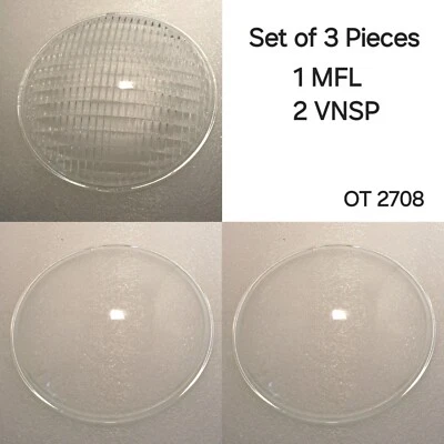 ETC Source Four Par Lens 3 pcs Set Theater Lights 2 of VNSP & 1 MFL 7" Dia NEW - Image 1 of 4