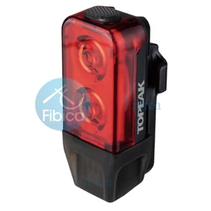NUOVO TOPEAK TMS097 Taillux 25 USB coda bicicletta bicicletta luce nero - Foto 1 di 2
