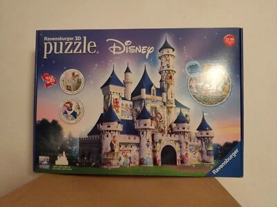 RAVENSBURGER PUZZLE 3D DISNEY - CASTELLO CON 100 CARATTERI TEMA DISNEY PEZZI... - Immagine 1 di 2
