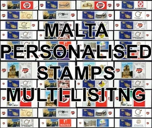 MALTA - PERSONALISED STAMPS 2011 - 2021 {Multi-Listing} UNMOUNTED MINT - Picture 1 of 40