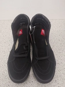 Vans Sk8-Hi\✅Black Suede\UKSize 9\BRANDNEU IM KARTON - Bild 1 von 9