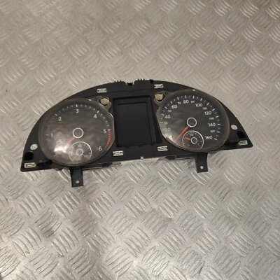 2010 VOLKSWAGEN PASSAT B6 SPEEDOMETER INSTRUMENT CLUSTER 3C0920972J #1 - Image 1 of 4