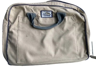 Maletín de lona flexible High Sierra - Mini oficina para trabajar fuera del vehículo Foto 1 de 4