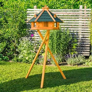 Vogelhaus von klein-mittel-XXL, wahlweise mit Ständer und Solarbeleuchtung V18 - Bild 1 von 41