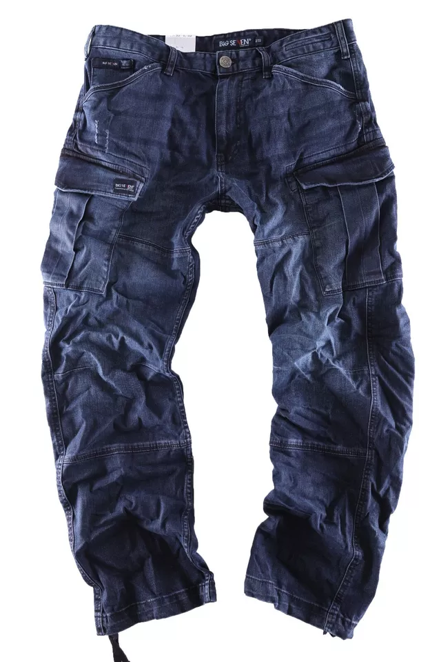 Big Seven L30-L36 Brian comfort fit Herren Cargo Jeans Hose Übergröße XXL - Bild 1 von 1