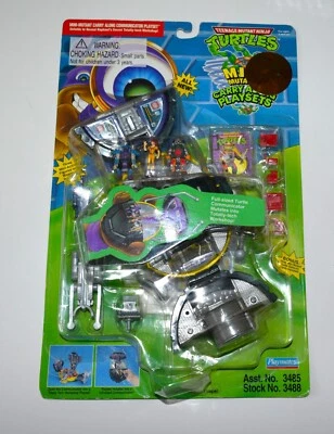 NUEVO Comunicador/taller TMNT Carry Along mini Mutants Teenage Mutant Ninja Foto 1 de 4