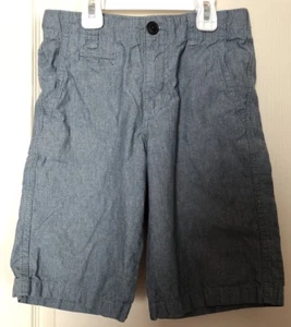 Cherokee Boys Size 10 Reg Light Blue Chambray Shorts EUC - Picture 1 of 4