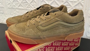 NEW Vans Caldrone Gothic Olive / Translucent Gum Women's Size 11 Sneakers - Picture 1 of 5