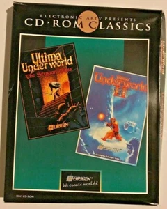 Ultima Underworld I&II Stygian Abyss & Labyrinth of Worlds 1993 PC CD-ROM - Picture 1 of 6