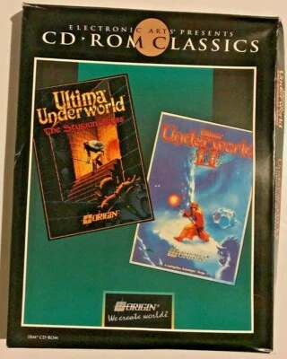 Ultima Underworld I&II Stygian Abyss & Labyrinth of Worlds 1993 PC CD-ROM - Image 1 of 4